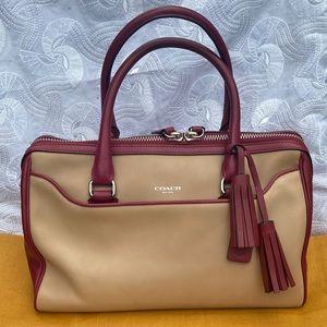 Coach Color-block Satchel